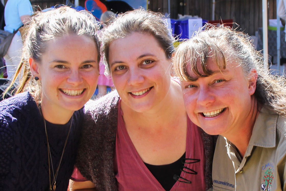 Sam Hawker, Ruth Gaha-Morris and Penny Kothe of Southern Harvest Association