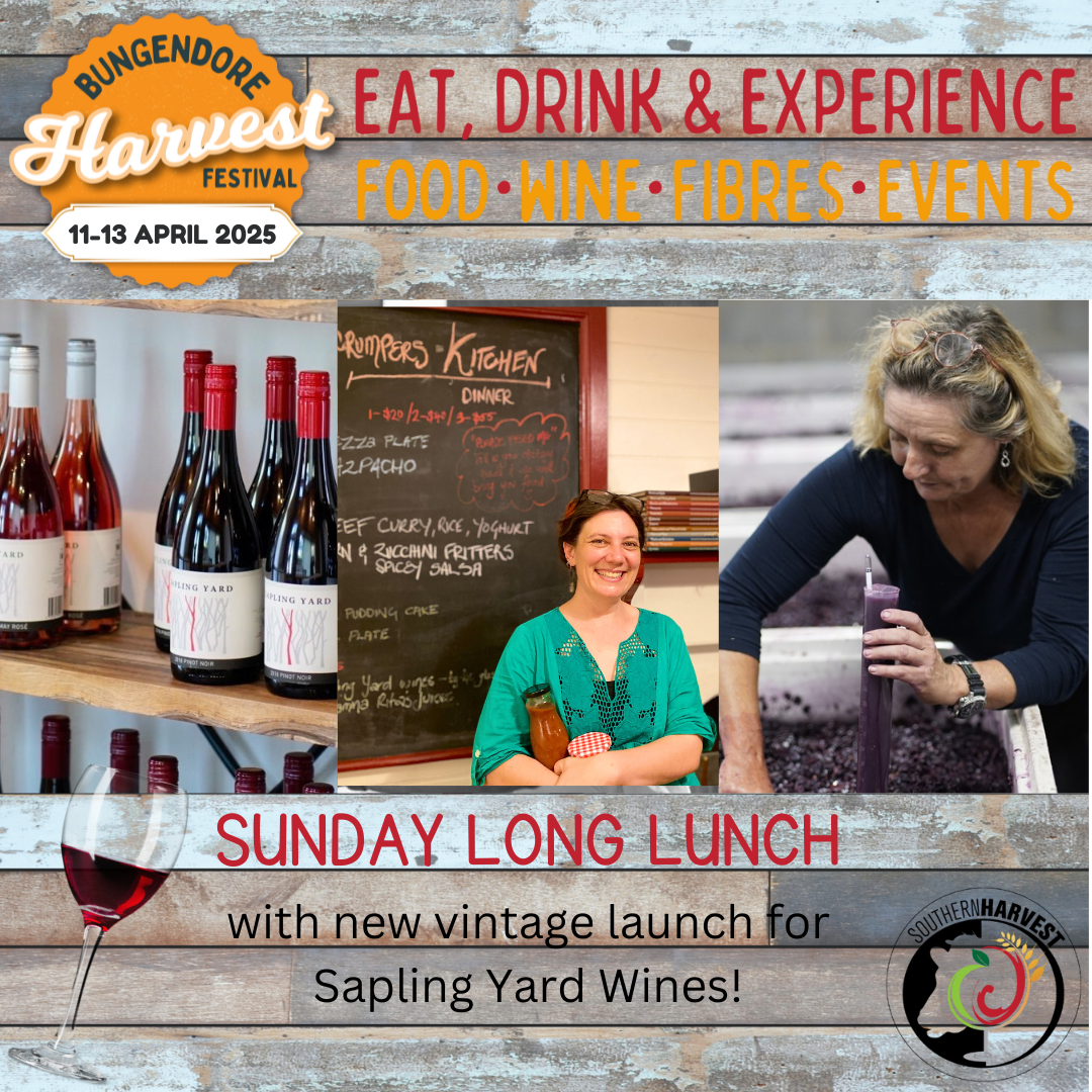Sunday Long Lunch and vintage launch 13 April