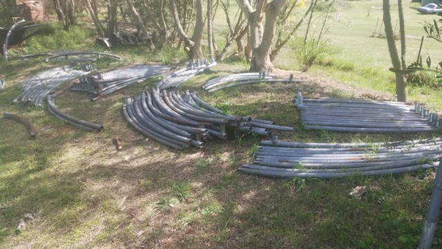 Creating Garden Structures From Recycled Materials - Tanglewood Farm Workshop